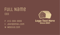 Tasty Bread Loaf  Business Card Image Preview