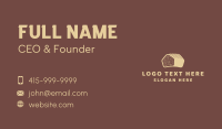 Tasty Bread Loaf  Business Card Preview