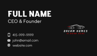 Fast Car Automotive Business Card Image Preview