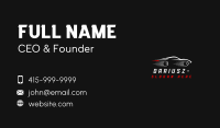 Fast Car Automotive Business Card Image Preview