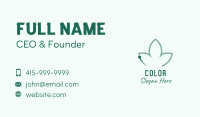 Natural Acupuncture Needle Business Card Image Preview