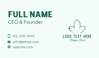 Natural Acupuncture Needle Business Card Image Preview