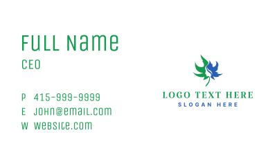 Marijuana Plant Beauty  Business Card Image Preview