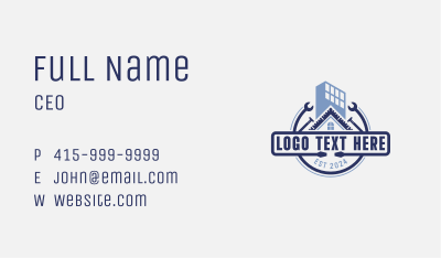 Handyman Tools Remodeling Business Card Image Preview