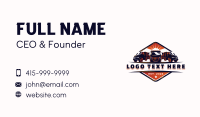 Truck Fleet Delivery Business Card Preview