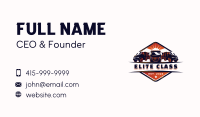 Truck Fleet Delivery Business Card Image Preview
