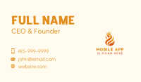 Roast Barbeque Chicken Business Card Image Preview
