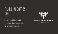 Minimalist Media Startup Business Card Image Preview
