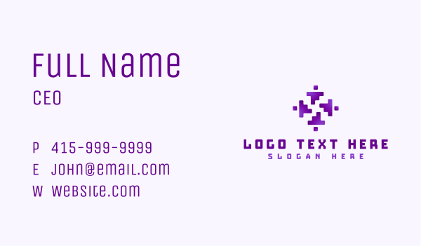 People Tech Community Business Card Design Image Preview