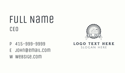 Formal Brogue Shoes Business Card Image Preview