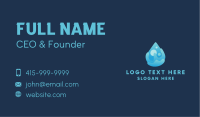 Cleaning Liquid Droplet  Business Card Image Preview
