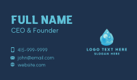 Cleaning Liquid Droplet  Business Card Preview