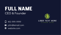 Bolt Power Voltage Business Card Image Preview