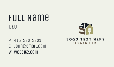 Handyman Tools House Business Card Image Preview