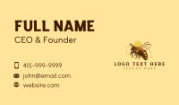 Honeybee Nebraska Apiary  Business Card Preview