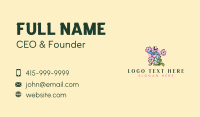 Blossom Michigan Flower Business Card Preview