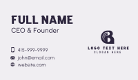 Swoosh Wave Firm Business Card Design