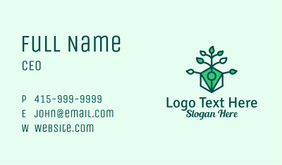 Natural Eco Pen  Business Card Image Preview