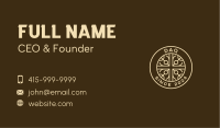 Christianity Worship Organization Business Card Image Preview