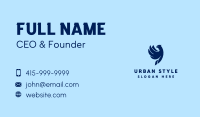 Wild Blue Bird  Business Card Image Preview