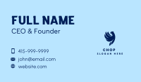 Wild Blue Bird  Business Card Image Preview