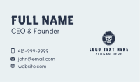 Skull Hat Cigar Business Card Image Preview