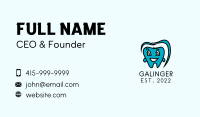 Pediatric Dental Cartoon  Business Card Image Preview