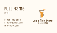 Drink Chat Bubble  Business Card Image Preview