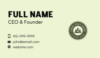 Carpentry Axe Tree Business Card Image Preview