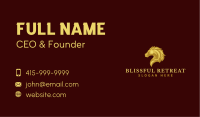 Equine Stallion Horse  Business Card Image Preview
