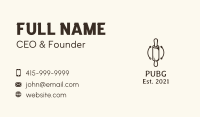 Rolling Pin Culinary Business Card Image Preview