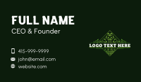 Stylish Garden Vine  Business Card Image Preview