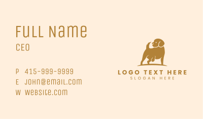 Beagle Puppy Pet Business Card Image Preview