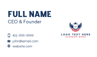 Patriot USA Wings  Business Card Image Preview
