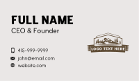 Brown Mountain Scenery Business Card Image Preview