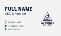 Triangle Duck Maze  Business Card Image Preview