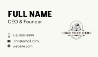 Cowgirl Hat Fashion Business Card Design