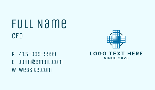 Corporate Wind Turbine  Business Card Design Image Preview