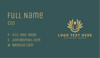 Lotus Flower Yoga Business Card Image Preview