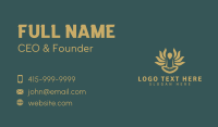 Lotus Flower Yoga Business Card Preview