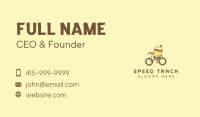 Milk Tea Cyclist Business Card Image Preview