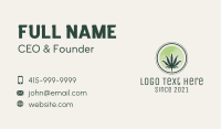 Weed Dispensary Badge Business Card Image Preview
