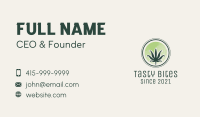 Weed Dispensary Badge Business Card Image Preview