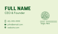 Forest Camp Sun Business Card Image Preview