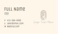 Coffee Breakfast Restaurant Business Card Image Preview