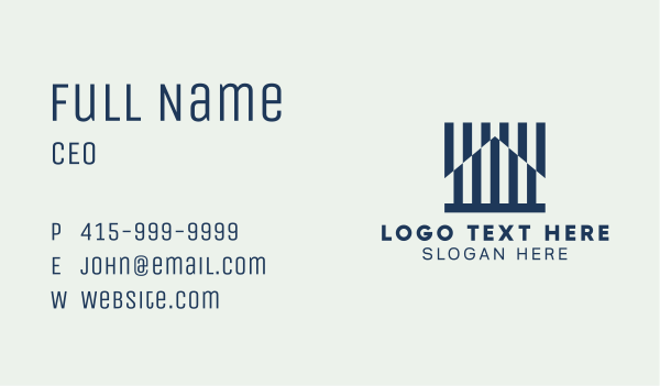 House Building Structure Business Card Design Image Preview
