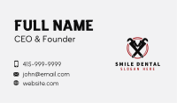 Pipe Wrench Repairman Business Card Image Preview