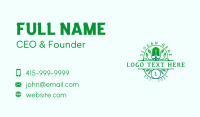 Botanical Shovel Gardening Business Card Image Preview