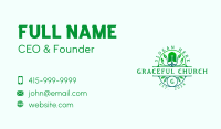 Botanical Shovel Gardening Business Card Image Preview