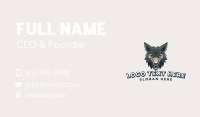 Mad Wolf Gaming Business Card Image Preview